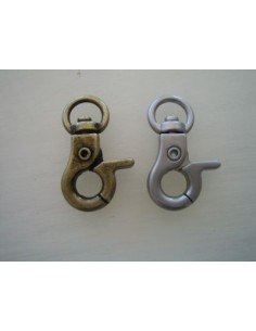 MOUSQUETON TOURNANT MEXICAIN BELIERE DEMI-RONDE H936