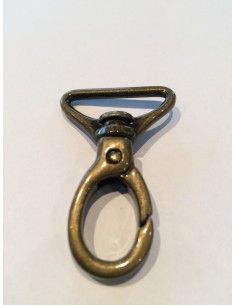 MOUSQUETON TOURNANT ATTACHE TRIANGLE ANSE SAC BANDOULIERE H206