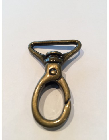 MOUSQUETON TOURNANT ATTACHE TRIANGLE ANSE SAC BANDOULIERE H206