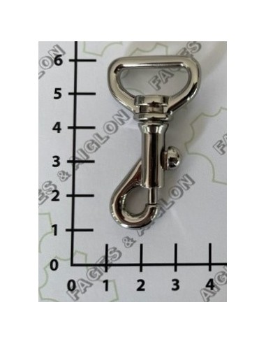 MOUSQUETON H 507 - nickelé