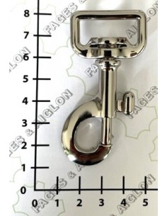 MOUSQUETON H 156 A - NICKEL