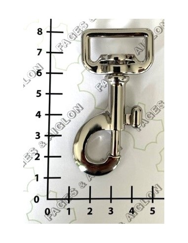 MOUSQUETON H 156 A - NICKEL