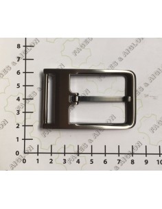 BOUCLE CEINTURE ZAMAK ACIER DZ 8196 LARGEUR 35MM CANON DE FUSIL