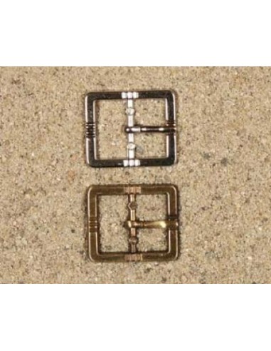 BOUCLE CHAUSSURE ZAMAK ACIER EL 34986