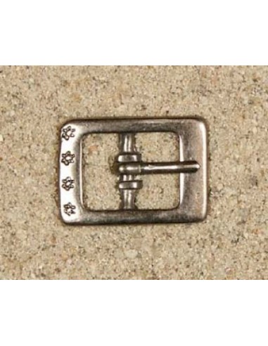 BOUCLE CHAUSSURE ZAMAK ACIER EL 34072 VIEIL ARGENT - 42688