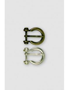 BOUCLE CEINTURE ZAMAK ACIER FB 32584 LARGEUR 15MM