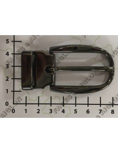 BOUCLE CEINTURE ZAMAK ACIER MG 12070 LARGEUR 25MM CANON DE FUSIL