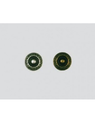 GARNITURE - CONCHO ROND A RIVETER SHERIDAN REF. MG 2900