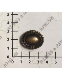 GARNITURE - CONCHO OVALE A RIVETER RANCH REF. MG 2909