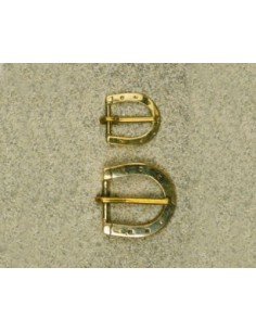 BOUCLE SELLERIE LAITON REF. 40