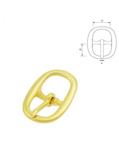 BOUCLE LICOL SELLERIE LAITON REF. 705