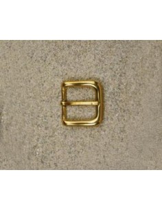 BOUCLE CEINTURE LAITON MIL 502 LARGEUR 30MM DORE