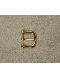 BOUCLE CEINTURE LAITON OS 1724 LARGEUR 30MM DORE