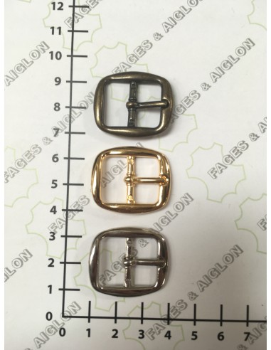 BOUCLE CHAUSSURE ZAMAK ACIER 38248