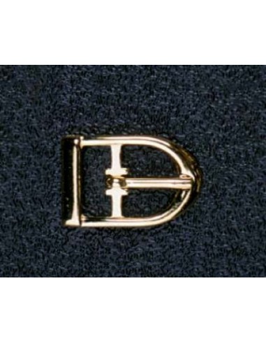 BOUCLE CHAUSSURE ZAMAK ACIER 29102 DOREE