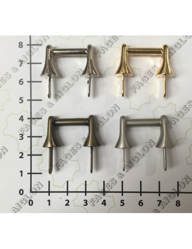 ATTACHE POUR BARRE DE CARTABLE NK. -VL - OR - NK.MAT