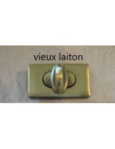 FERMOIR TOURNIQUET RECTANGLE POUR SAC MAROQUINERIE S593