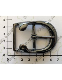 BOUCLE CEINTURE ZAMAK ACIER 20217