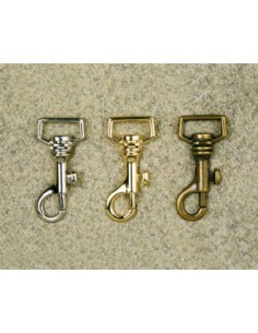 MOUSQUETON TOURNANT A POMPE - TIRETTE - BELIERE RECTANGULAIRE 5008