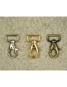 MOUSQUETON TOURNANT A POMPE - TIRETTE - BELIERE PLATE 24950