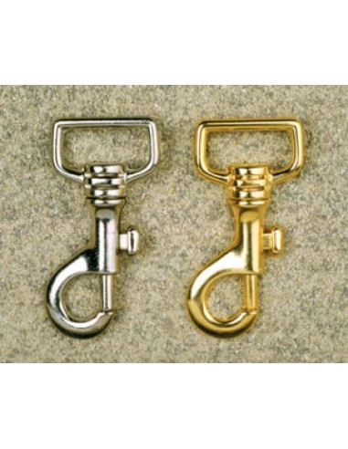 MOUSQUETON TOURNANT A POMPE - TIRETTE - BELIERE RECTANGULAIRE 5010