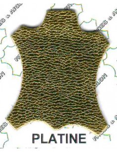 CHEVRE METALLISEE LISSE 1° chx BRONZE 07/09