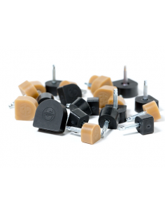 BONBOUT A TIGE TALON AIGUILLE NOIR - BOITE 50 PAIRES - SUPERTAP