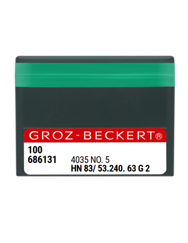 AIGUILLE 4035 N°5 POUR MACHINE MCKAY BLAKE SEMELLE