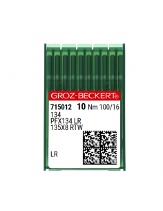 AIGUILLE 134 LR GROZ-BECKERT CUIR TRANCHANTE BISEAUTEE PAR 10 2