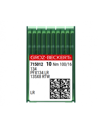 AIGUILLE 134 LR GROZ-BECKERT CUIR TRANCHANTE BISEAUTEE PAR 10