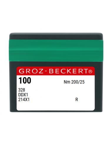 AIGUILLE 328 R GROZ-BECKERT 45K CUIR POINTE RONDE PAR 10