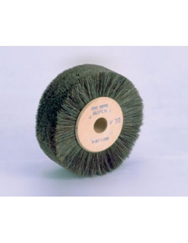 BROSSE A POLIR EN CRIN - DIAMETRE 200MM - EPAISSEUR 60MM