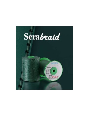 FIL SERABRAID 800/2004 - TR.900 - BLANC - BOBINE 700M.
