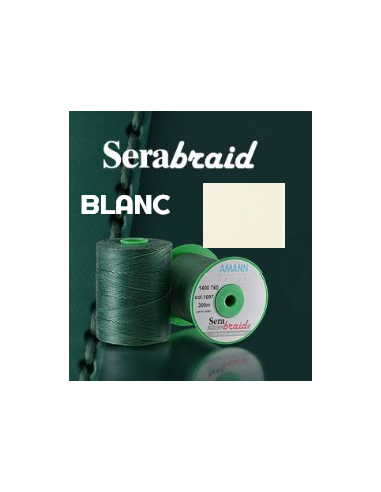FIL SERABRAID 1200/2009 - SANS TR - BLANC