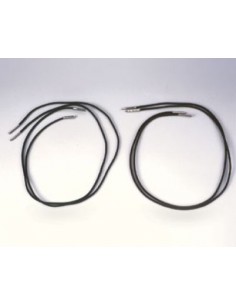 LACET ELASTIQUE 0.75M. - NOIR - BRUN - BEIGE