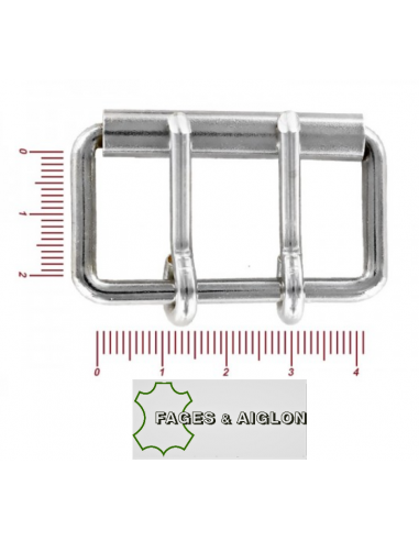 BOUCLE A ROULEAU REF33320 40MM - 2 ARDILLONS