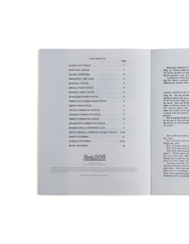ART.6004 CATALOGUE HOW TO LACE