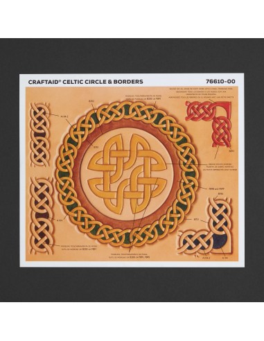 ART.76610 FEUILLE DE REPOUSSAGE CELTIC 1 - TANDY LEATHER