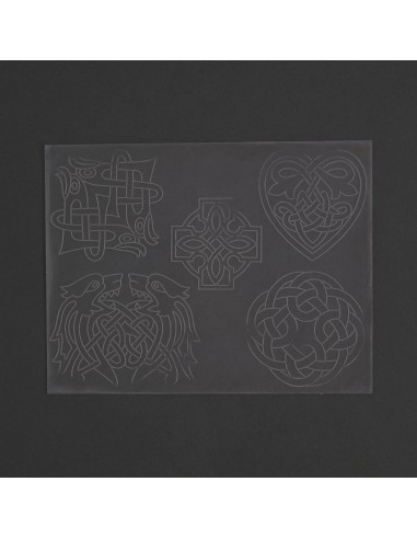 ART.76614 FEUILLE DE REPOUSSAGE CELTIC 2 - TANDY LEATHER