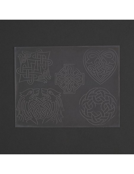 ART.76614 FEUILLE DE REPOUSSAGE CELTIC 2 - TANDY LEATHER