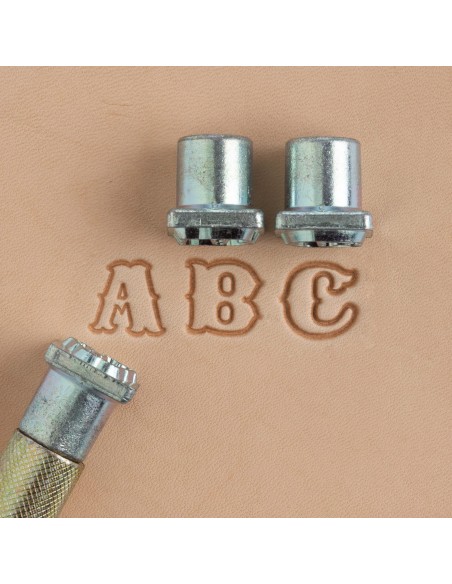 ART.8130 ALPHABET A FRAPPER - TANDY LEATHER