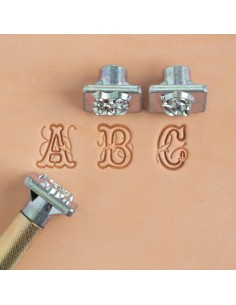 ART.8139 ALPHABET A FRAPPER GM - TANDY LEATHER