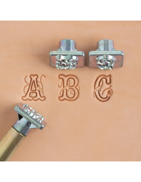 ART.8139 ALPHABET A FRAPPER GM - TANDY LEATHER