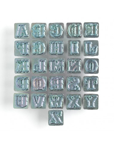 ART.8130 ALPHABET A FRAPPER - TANDY LEATHER