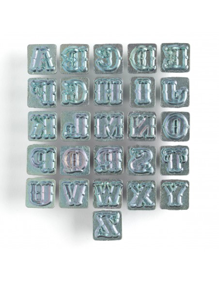 ART.8130 ALPHABET A FRAPPER - TANDY LEATHER