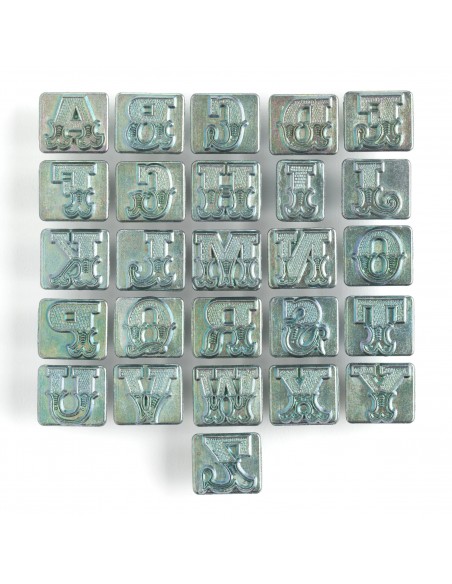 ART.8145 ALPHABET A FRAPPER GM - TANDY LEATHER