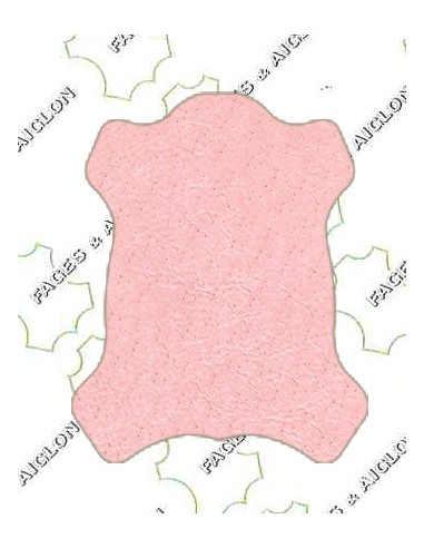 PORC DOUBLURE PLEINE FLEUR 0.7/0.9MM PASTELS