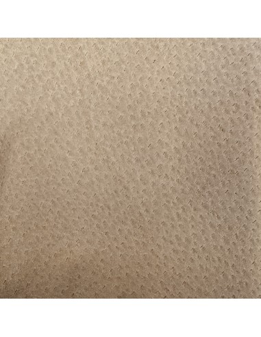 CROUTE PORC CROUPONNEE VELOURS TANNAGE MINERAL 0.5/0.7MM BEIGE