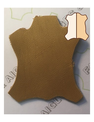 BANDE VEAU DOUBLURE TANNAGE MINERAL 1.0/1.2MM RICH TAN