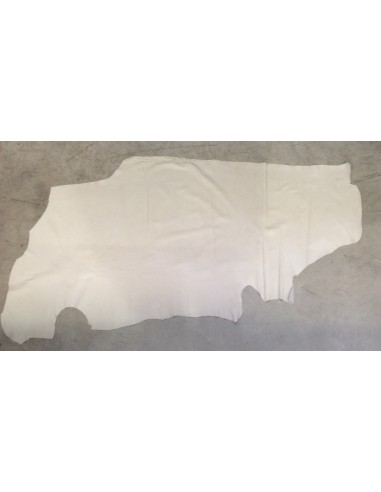 VEAU DOUBLURE TANNAGE MINERAL FOULONNE YT 0.7/0.9MM CREME